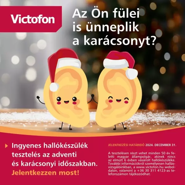 Az Ön füle is ünnepli a karácsonyt?