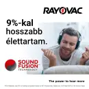 4x6 db-os szett | Rayovac Prémium 10 cink-levegő hallókészülék elem